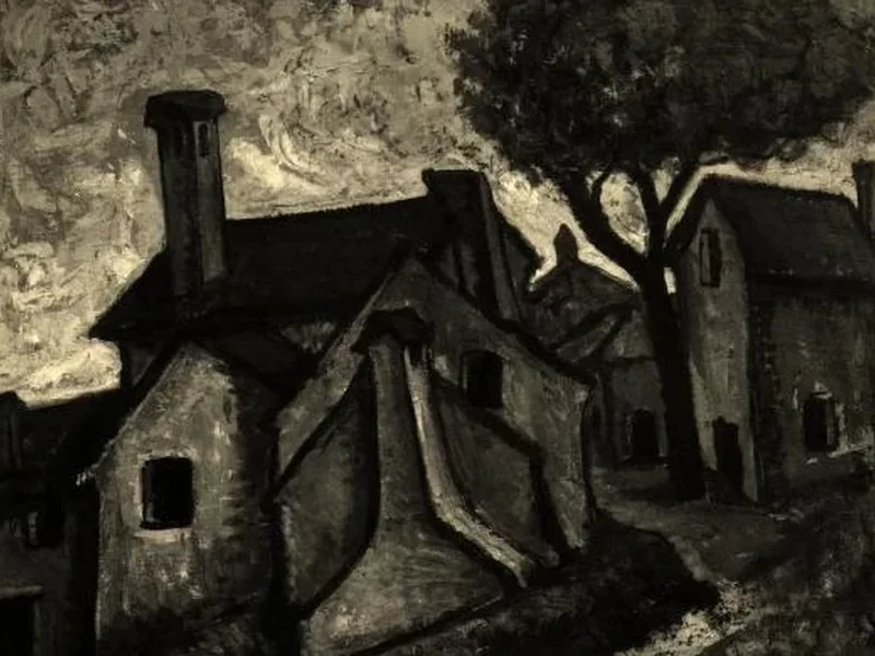 1896-Guido Gonzato - Case in campagna